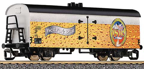 Beer car &quot;WestParkBrau&quot;<br /><a href='images/pictures/Tillig/14002.jpg' target='_blank'>Full size image</a>